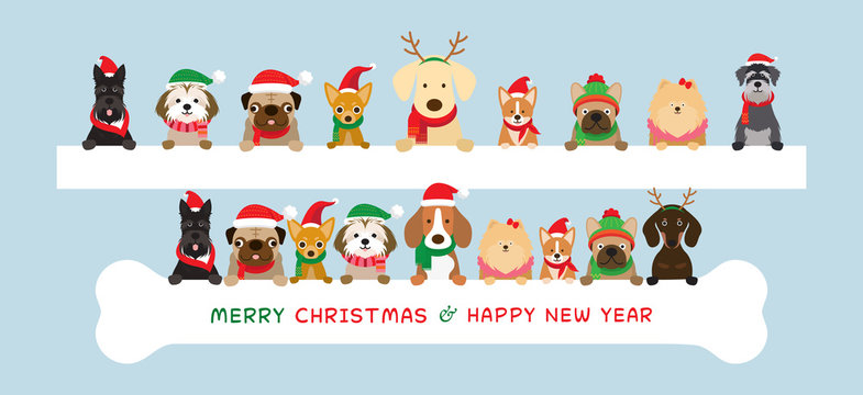 Cartoon Christmas Dog Images – Browse 39,774 Stock Photos, Vectors, and  Video | Adobe Stock
