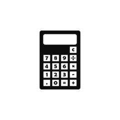 Calculator icon. Vector illustration eps10.