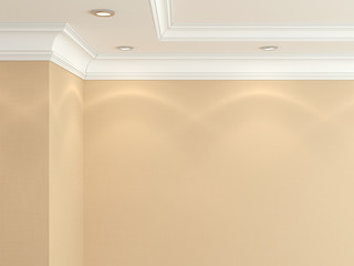 Ceiling cornice. © psycoma