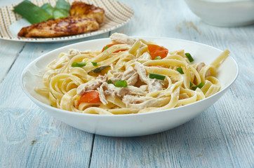 Chicken Pot Pie Fettuccine