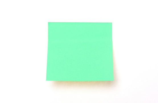 Green Sticky Note