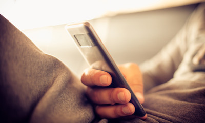 Connected to his friends whenever, wherever.