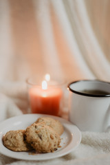 tea with cookies