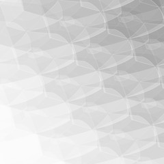 Obraz premium Gray vector shining hexagonal pattern. Shining colored illustration in a Brand new style. The textured pattern can be used for background.