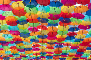Fototapeta na wymiar Umbrellas