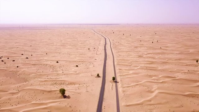 Al Qudra Desert Road