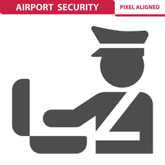 Airport Security Icon