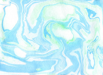 Creative abstract hand painted background. Ink marble texture