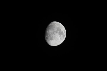  moon on the dark night