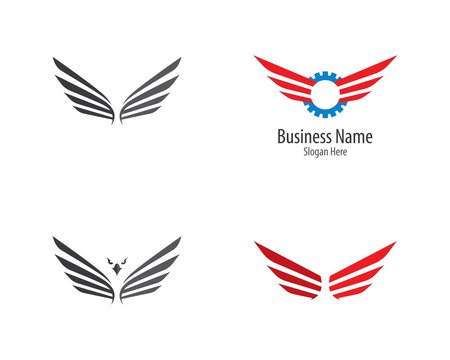Wing logo illustration