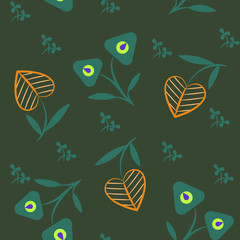 Fototapeta premium Floral pattern 07