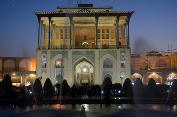 Fototapeta premium Ali Qapi Palace, Isfahan, Iran