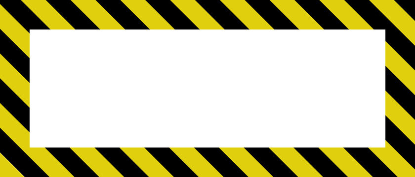 Warnschild Gelb Schwarz 