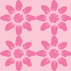 seamless pattern. Flower