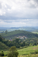 wangnamkeaw panorama view in nakhon ratchasima thailand