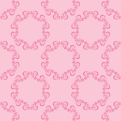 Floral seamless pattern, flower