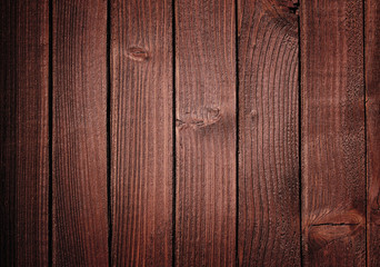 Vintage wood background. Rich wood brown texture of planks.