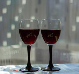 Wine glasses