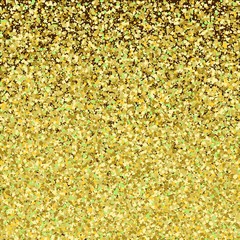 Template for the design of greeting cards, congratulations, invitations. Black background with gold shine. vector illustration