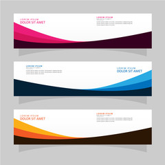 Naklejka premium Vector design Banner background.