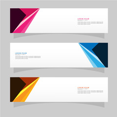 Fototapeta premium Vector design Banner background.