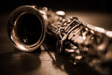 Saxophon Saxofon Jazz Musik Sound Konzert Reflektion