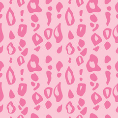 seamless abstract pattern with leopard spots print