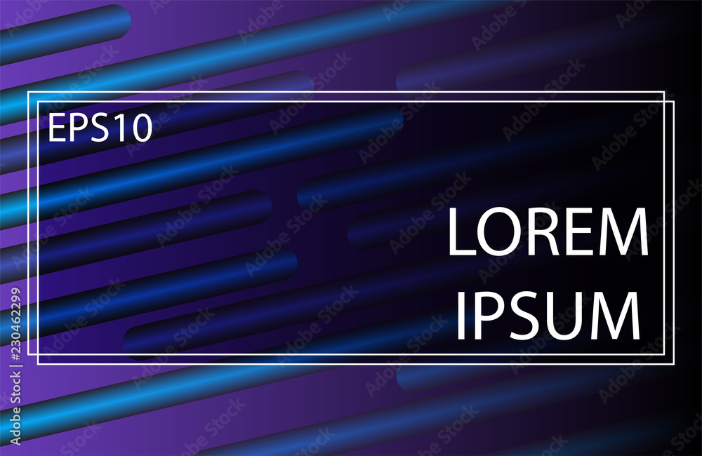 Poster abstract technical background. abstract futuristic light line technology business background.