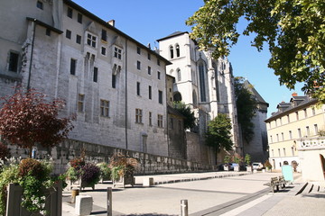 Fototapeta na wymiar le château des Ducs de Savoie à Chambéry