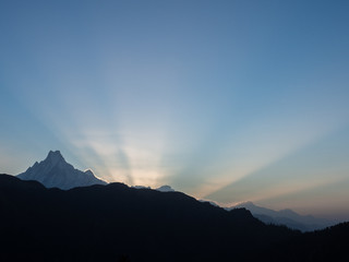 Sunrise on Poon Hill