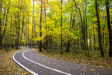 Obraz premium Moscow warm October 2018