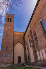 Basilica of San Domenico in Siena, Italy