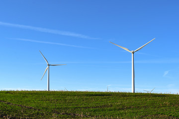 Wind Power Windmills Renewable Clean Green Energy Electricity Turbines