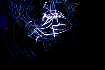 abstract background light painting photography freeze light
