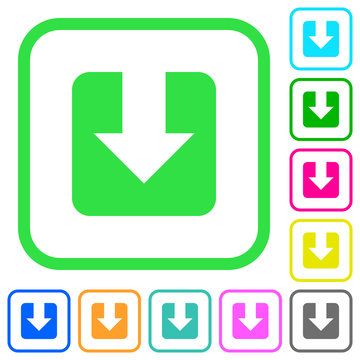 Download vivid colored flat icons