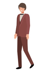 young business man avatar character
