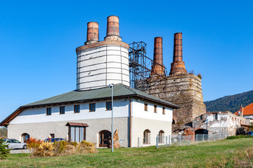  Lime works from 1880  in Zavratec near Tremosnice, Iron Mountains, Pardubice region, Czech republic