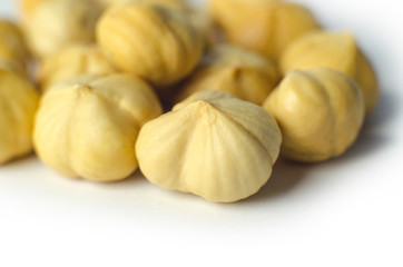nuts isolated on white background