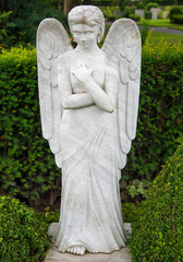 Frontalansicht eine großen Engels