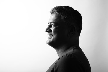 Beautiful mixed race man