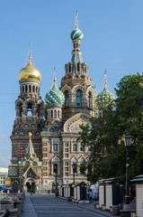 Fototapeta na wymiar Russia. Saint-Petersburg. Church of the Savior on Blood
