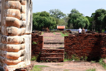 Wat Lokaya Sutha, “the temple of the Earth” was destroyed by the Burmese armies during the...
