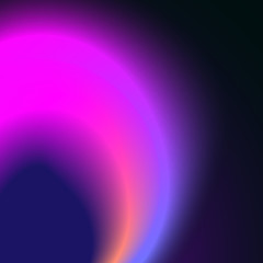 Fluid neon color cover. Vector illustration of abstract gradient liquid shape