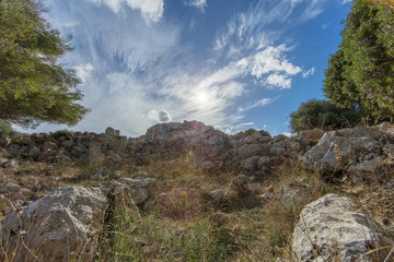 Poblat de Sant Agust Vell, Menorca, HDR