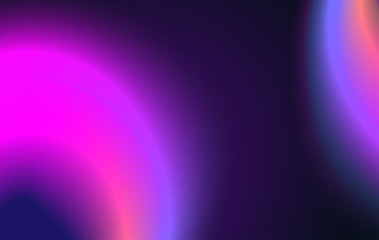 Fluid neon color cover. Vector illustration of abstract gradient liquid shape