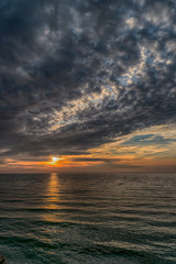Sonnenuntergang am Hohen Ufer von Ahrenshoop