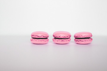 Pink Valentines French Macarons