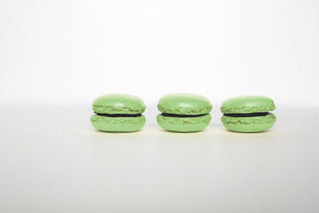 Pistachio Chocolate Filled Macaron