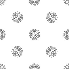 Tree saw cut pattern seamless vector repeat geometric for any web design
