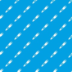 Electric hair clipper pattern vector seamless blue repeat for any use